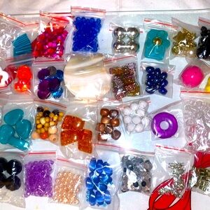 BEADS - 40 Bags $10 - Jewelry Making
or Embellishments For Clothing